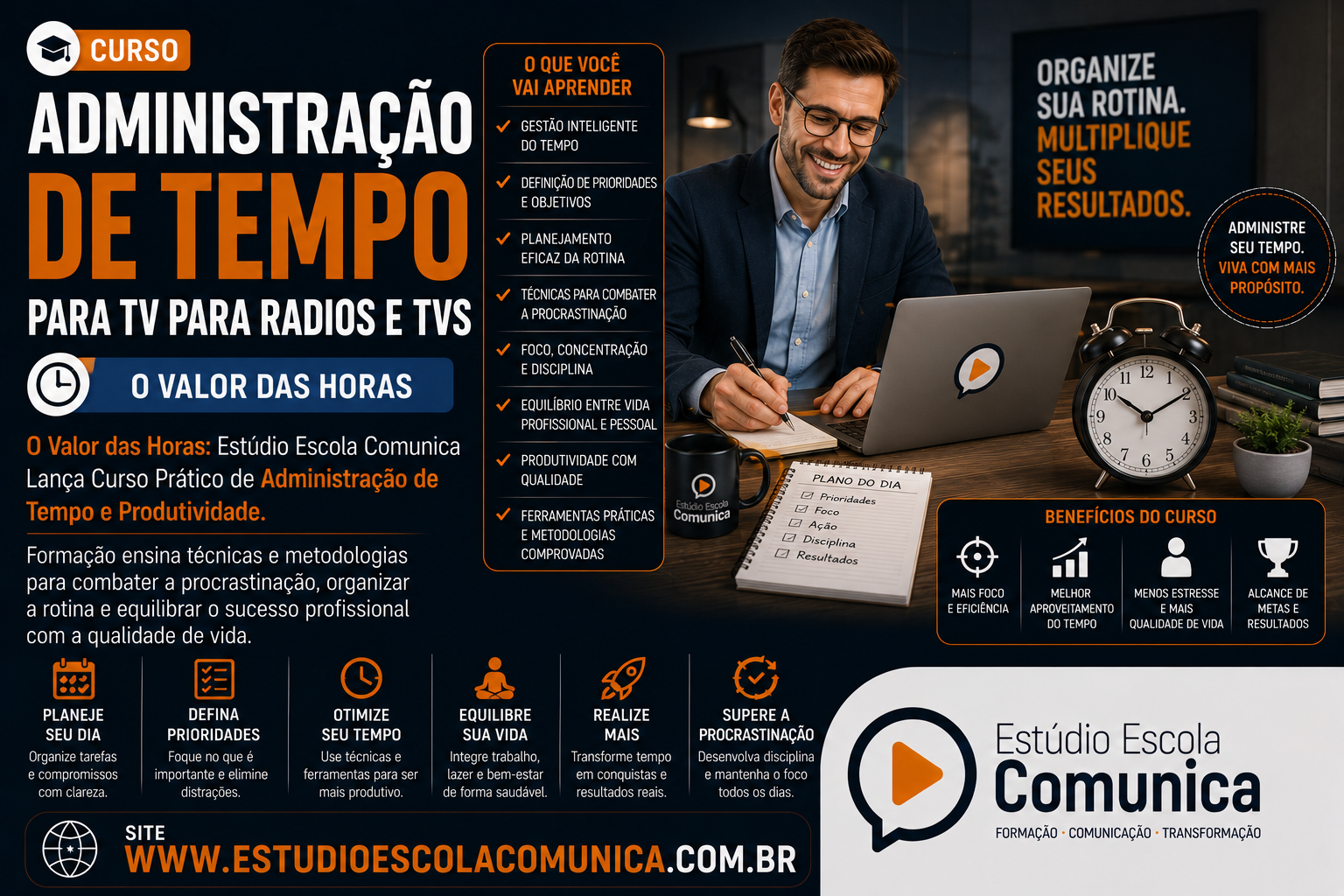 Curso Administração de tempo