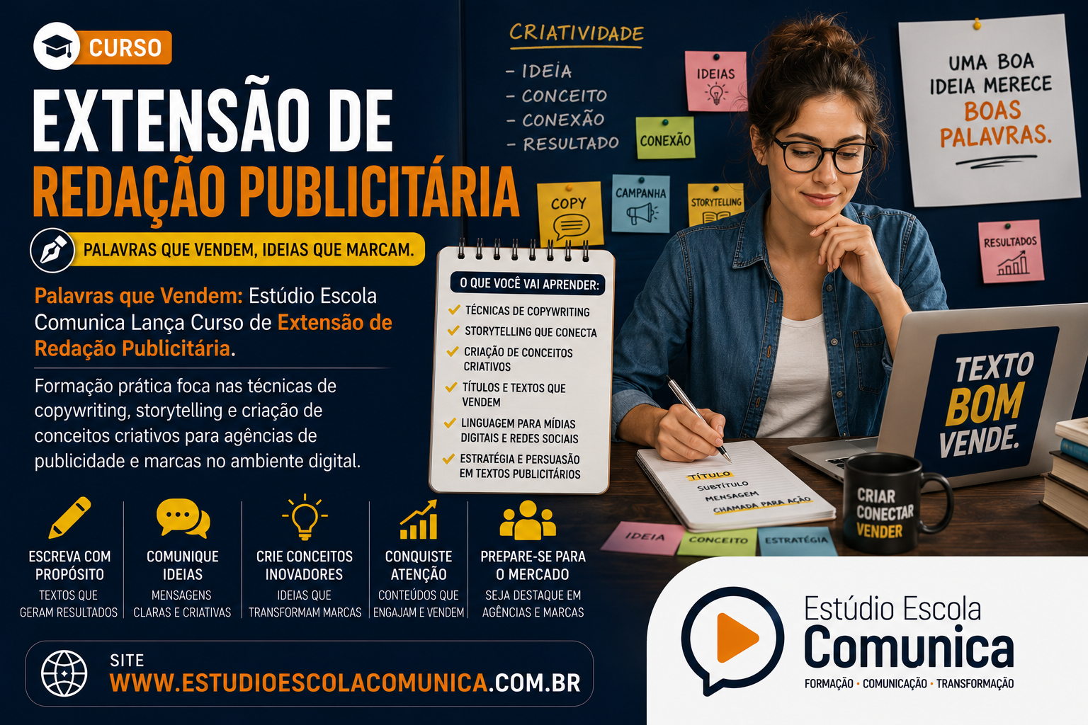 Curso de Extensão de Redação Publicitária